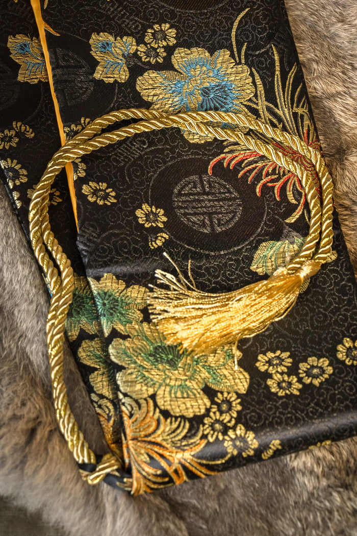 Silk katana sheath