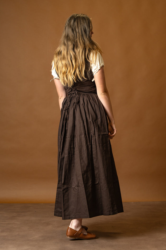 Medieval Kirtle Lene, brown