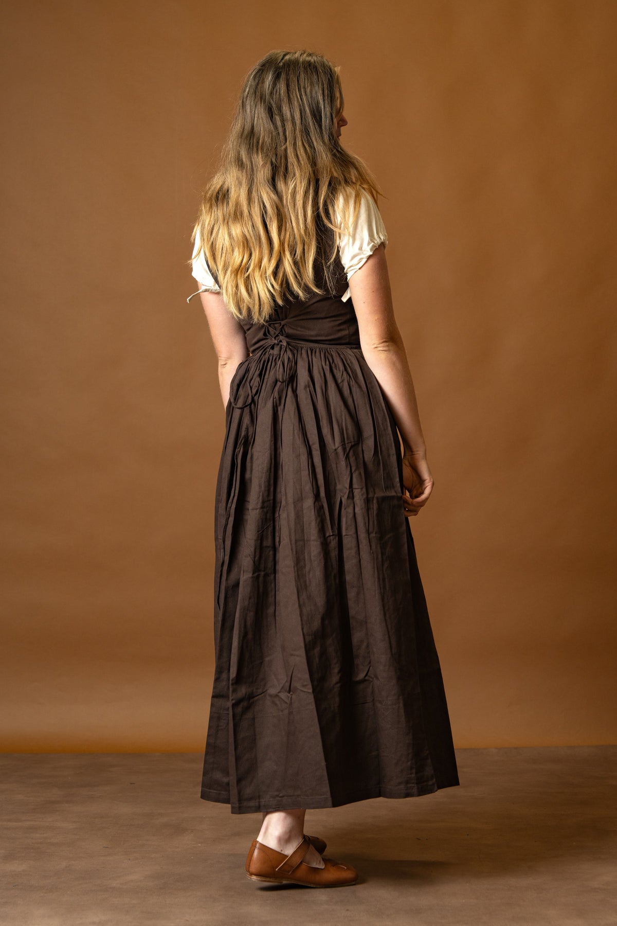 Medieval Kirtle Lene, brown