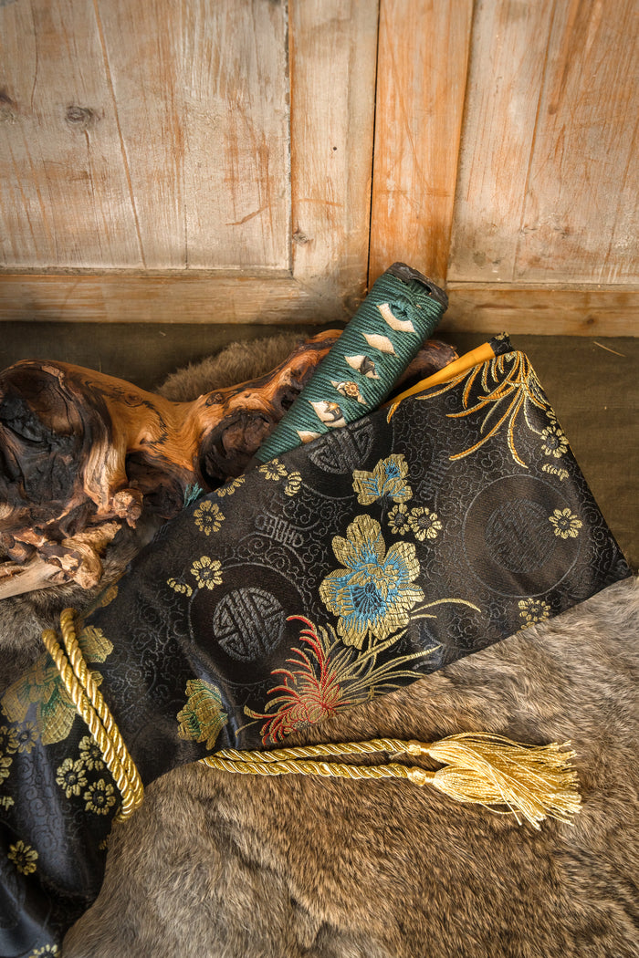 Silk katana sheath