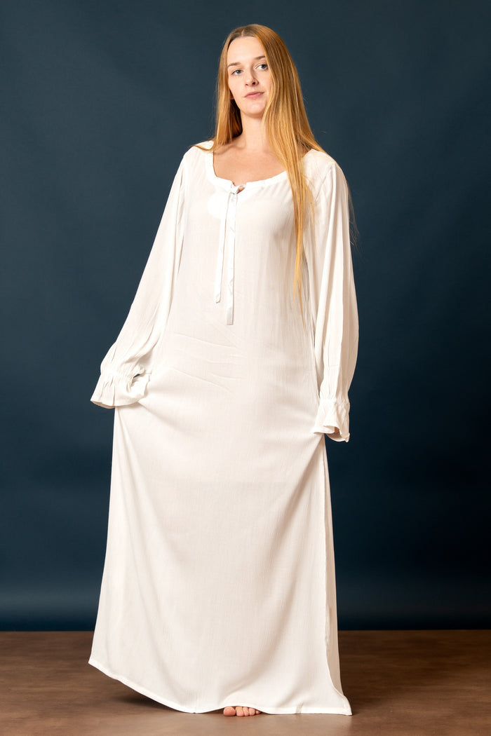 Renaissance underdress, cream