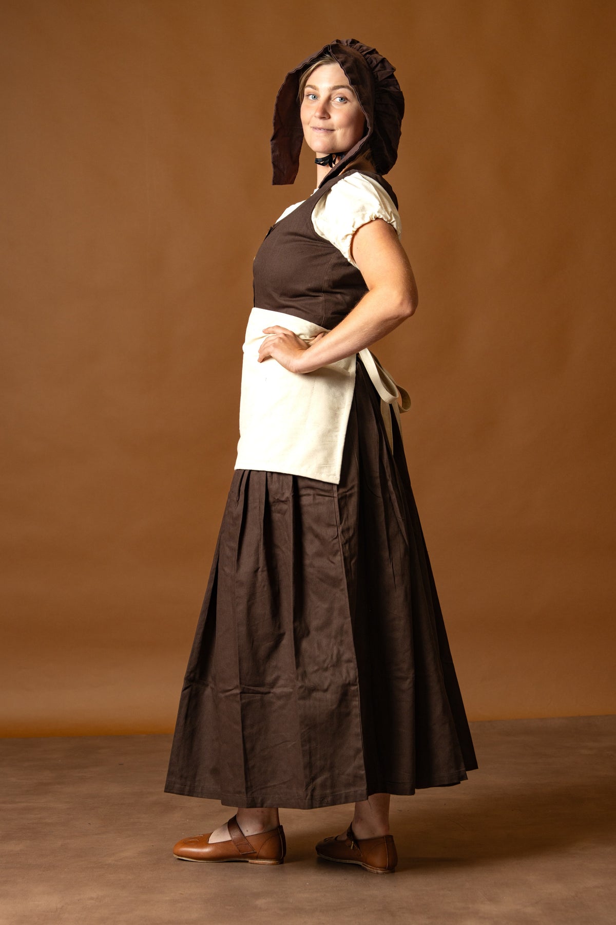 Apron Nele, white
