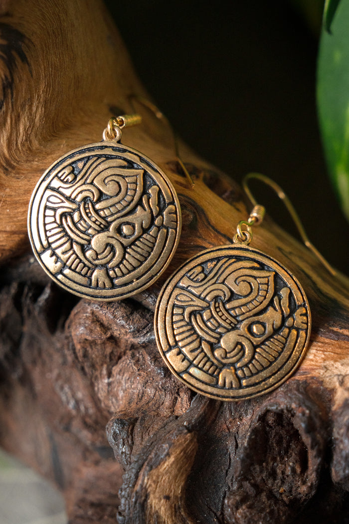 Viking earrings Birka, bronze