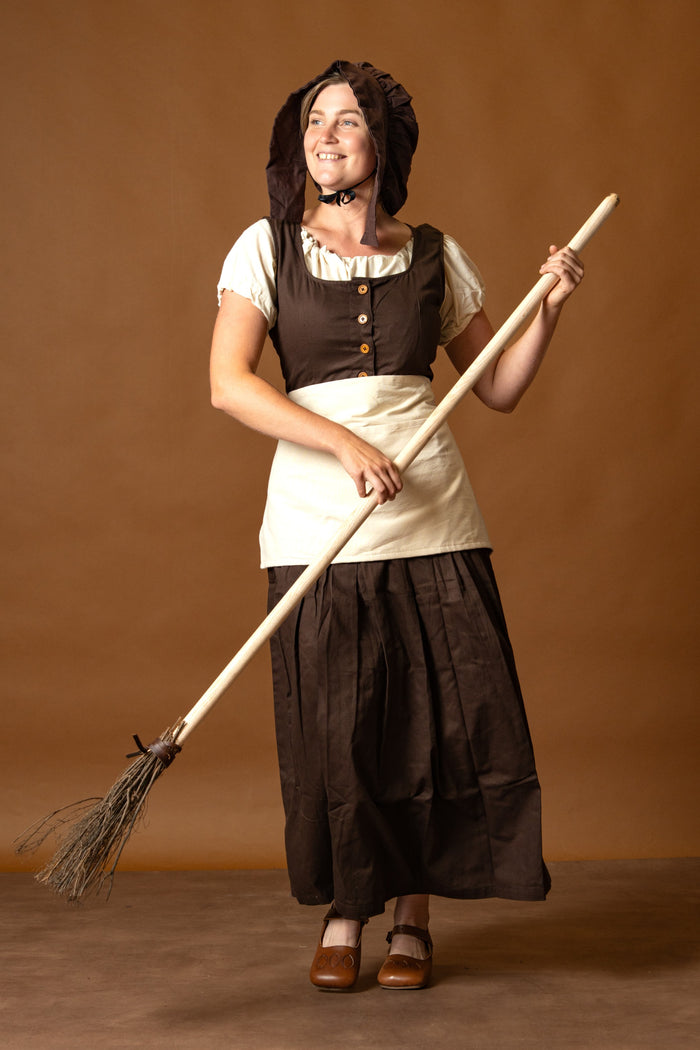 Apron Nele, white