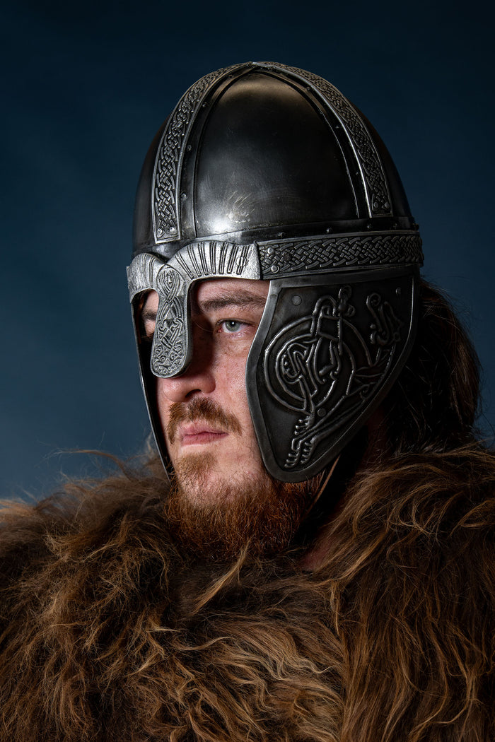 Viking helmet with dragons, 1-1.2 mm