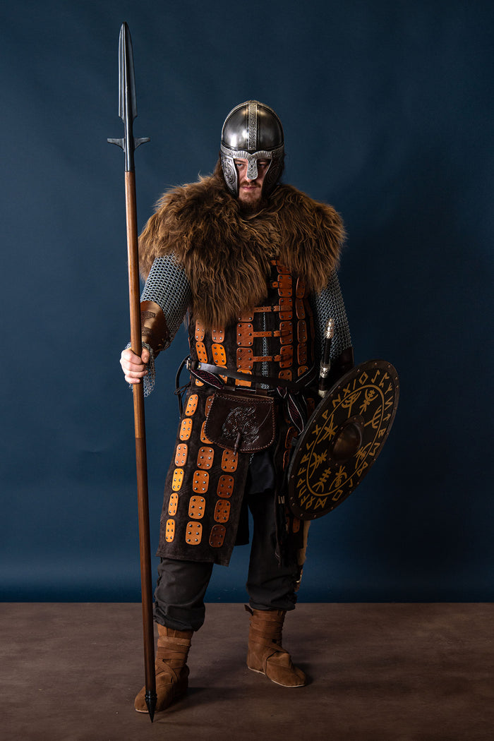 Viking helmet with dragons, 1-1.2 mm