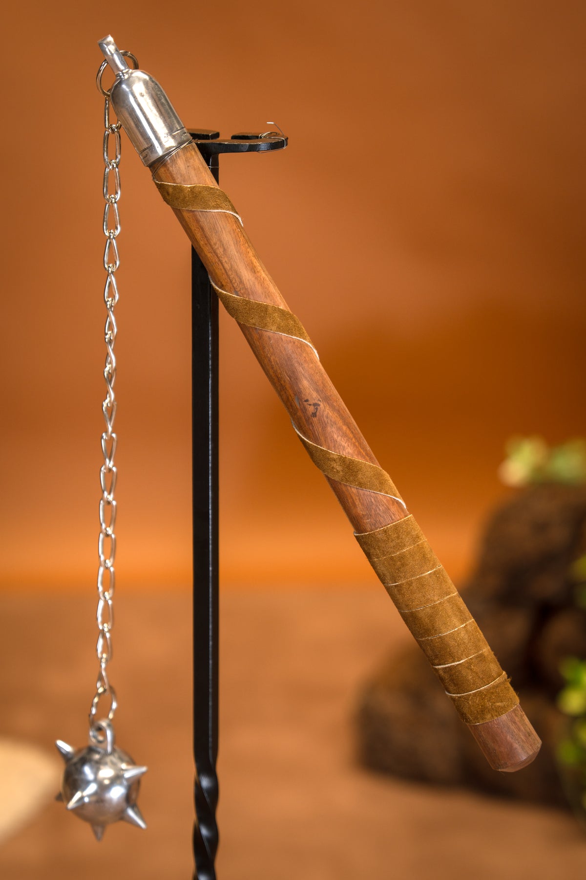 Medieval flail with 1 star
