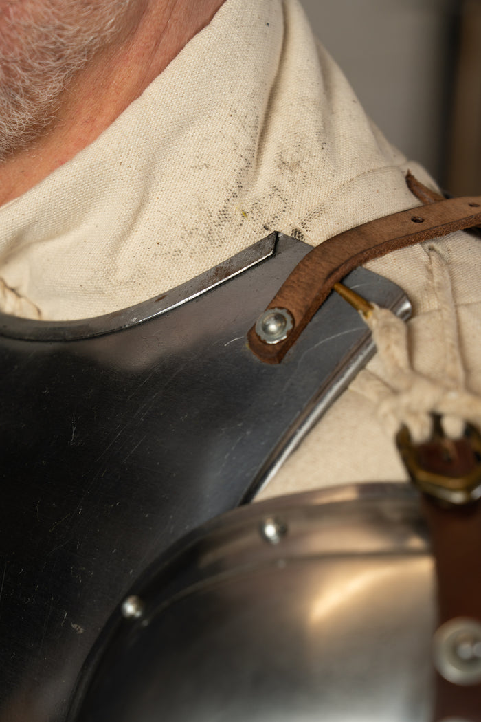 German Gothic 15th century cuirass, 1.2 mm