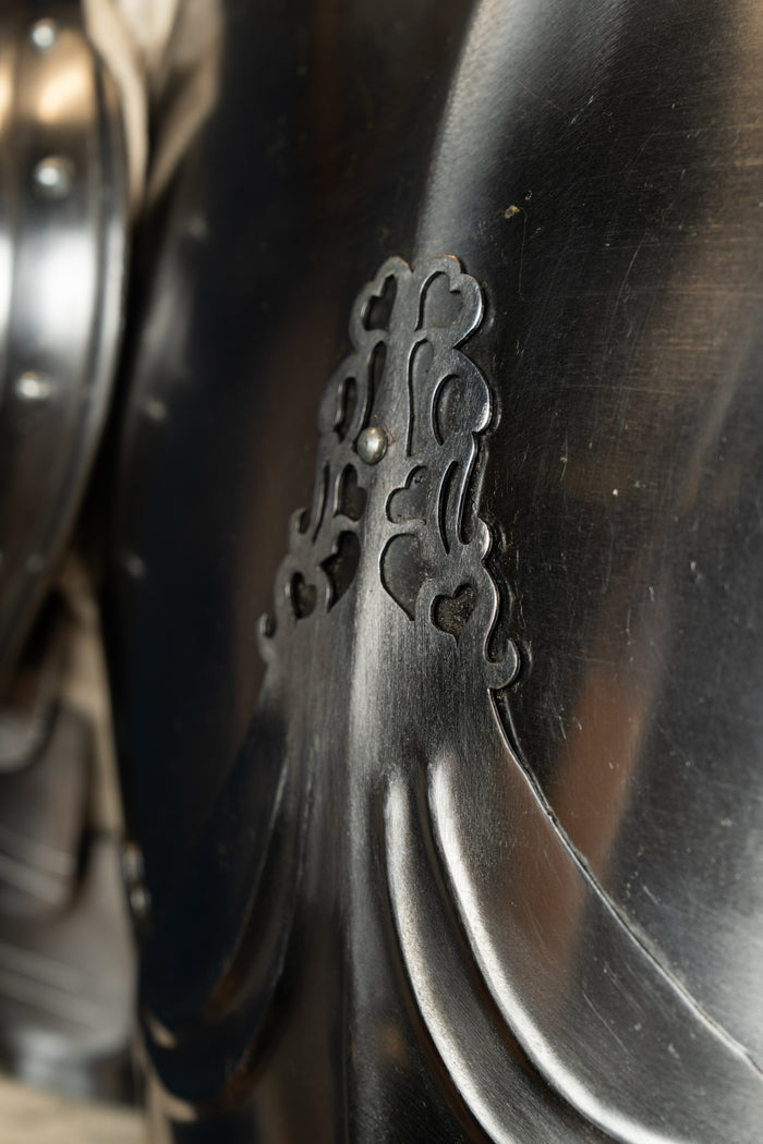 German Gothic 15th century cuirass, 1.2 mm