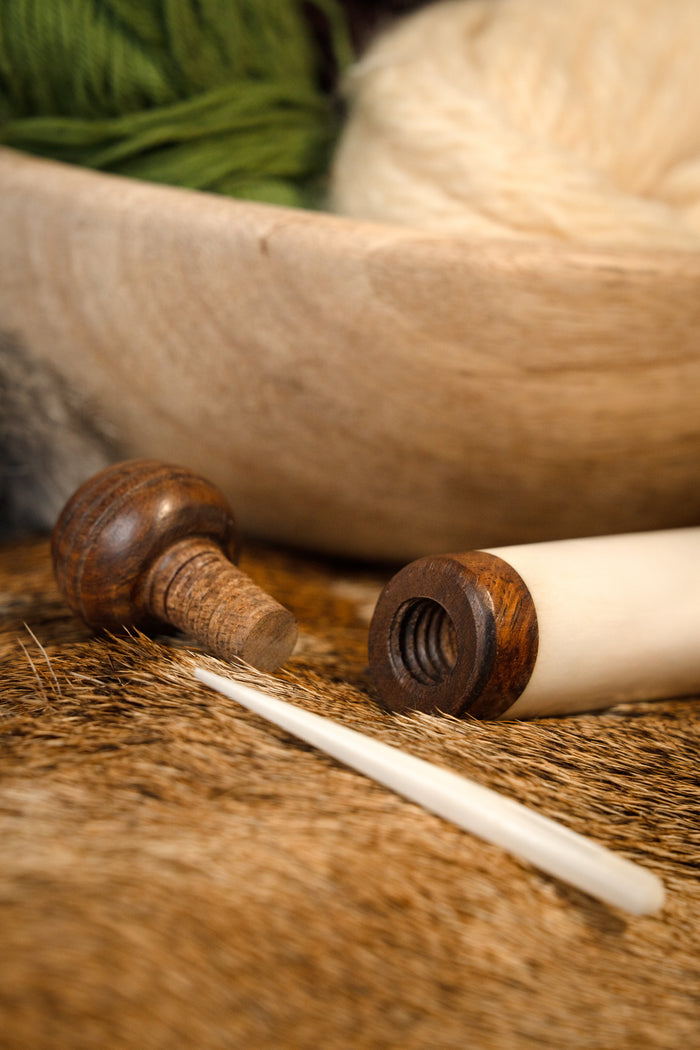 Medieval bone needle case