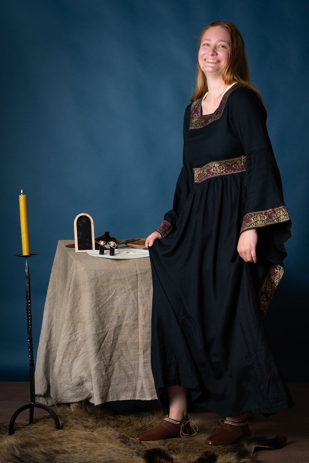 Bliaut Eleonora, black
