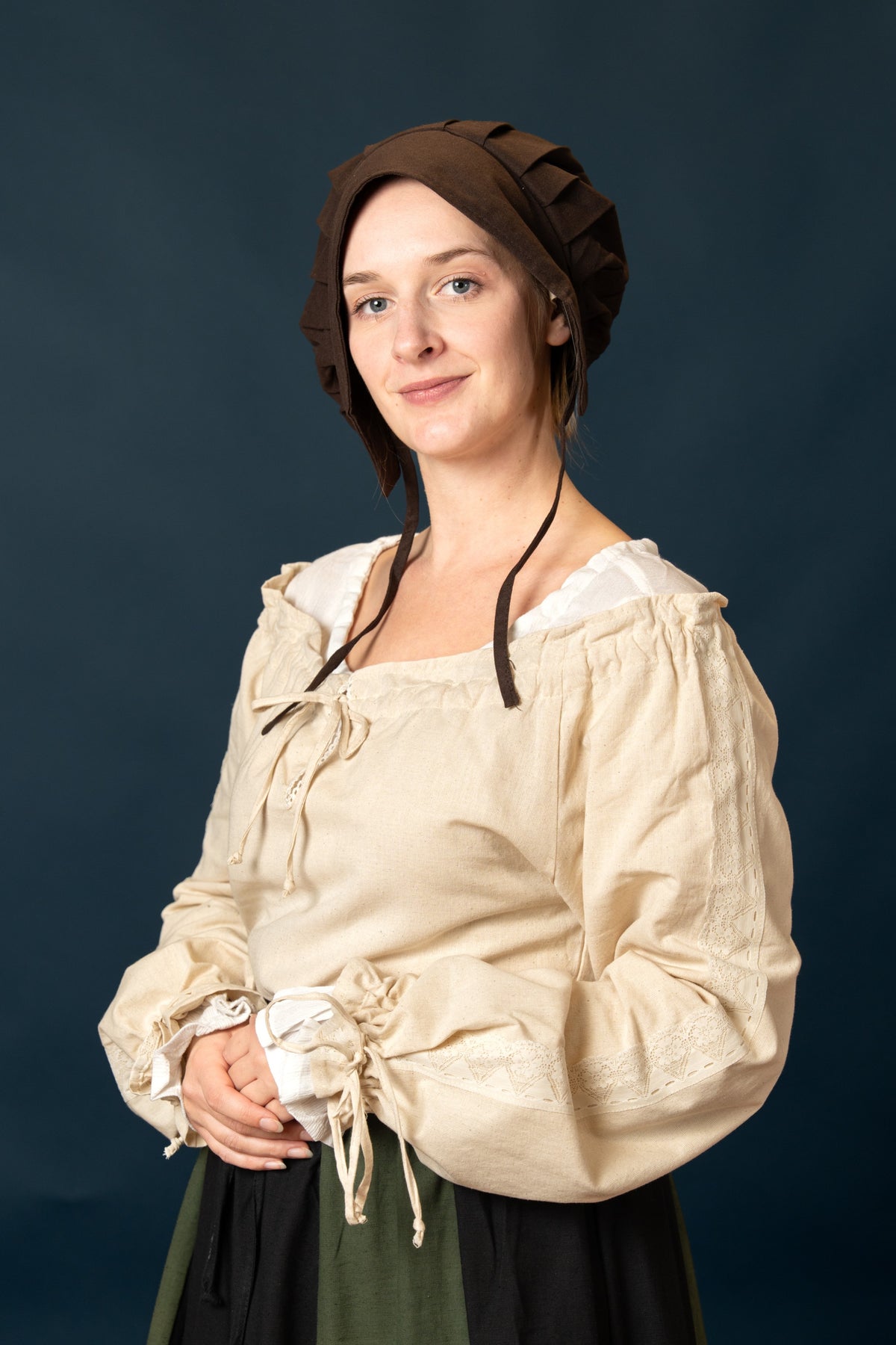 Baroque blouse Fleur cream