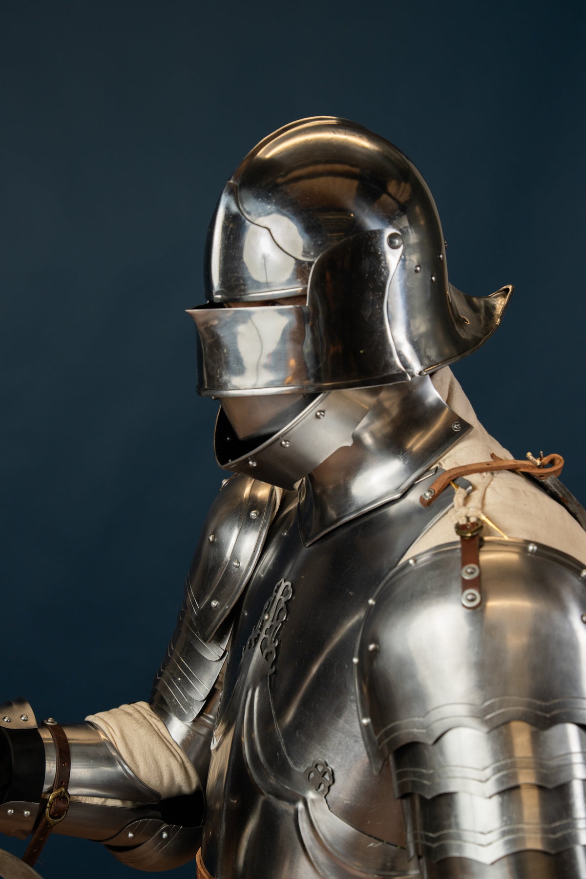 Burgundian sallet, 1.6 mm