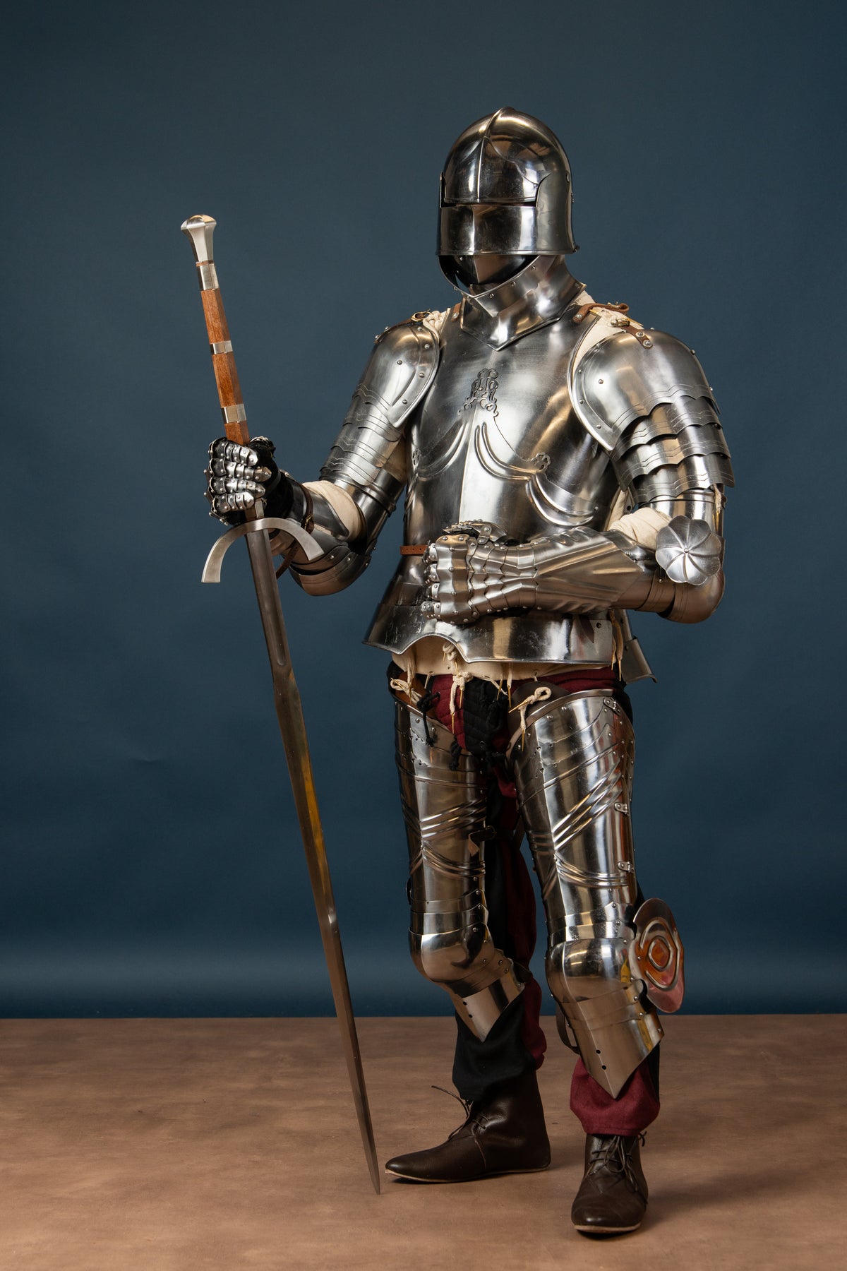 Burgundian sallet, 1.6 mm