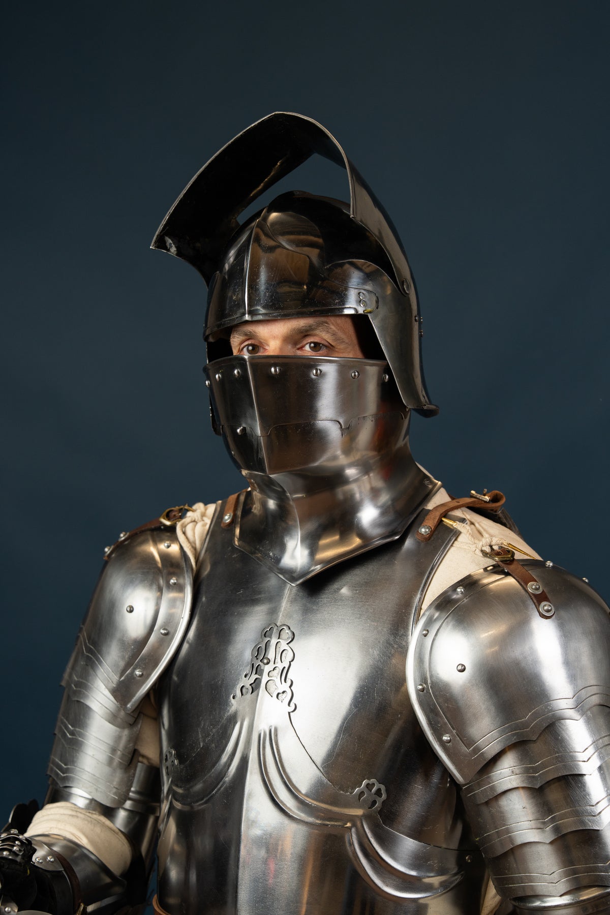 Burgundian sallet, 1.6 mm