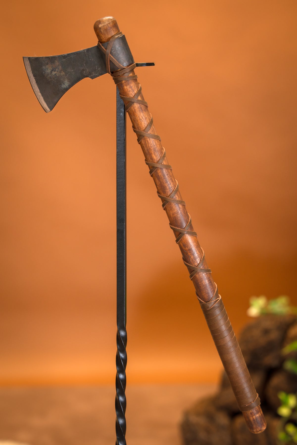 Viking axe Bjorn, type B, blunt (battle-ready)