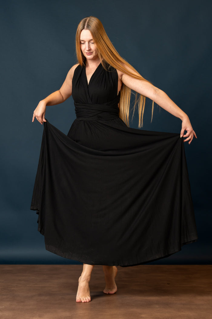 Goddess Dress Aphrodite, black