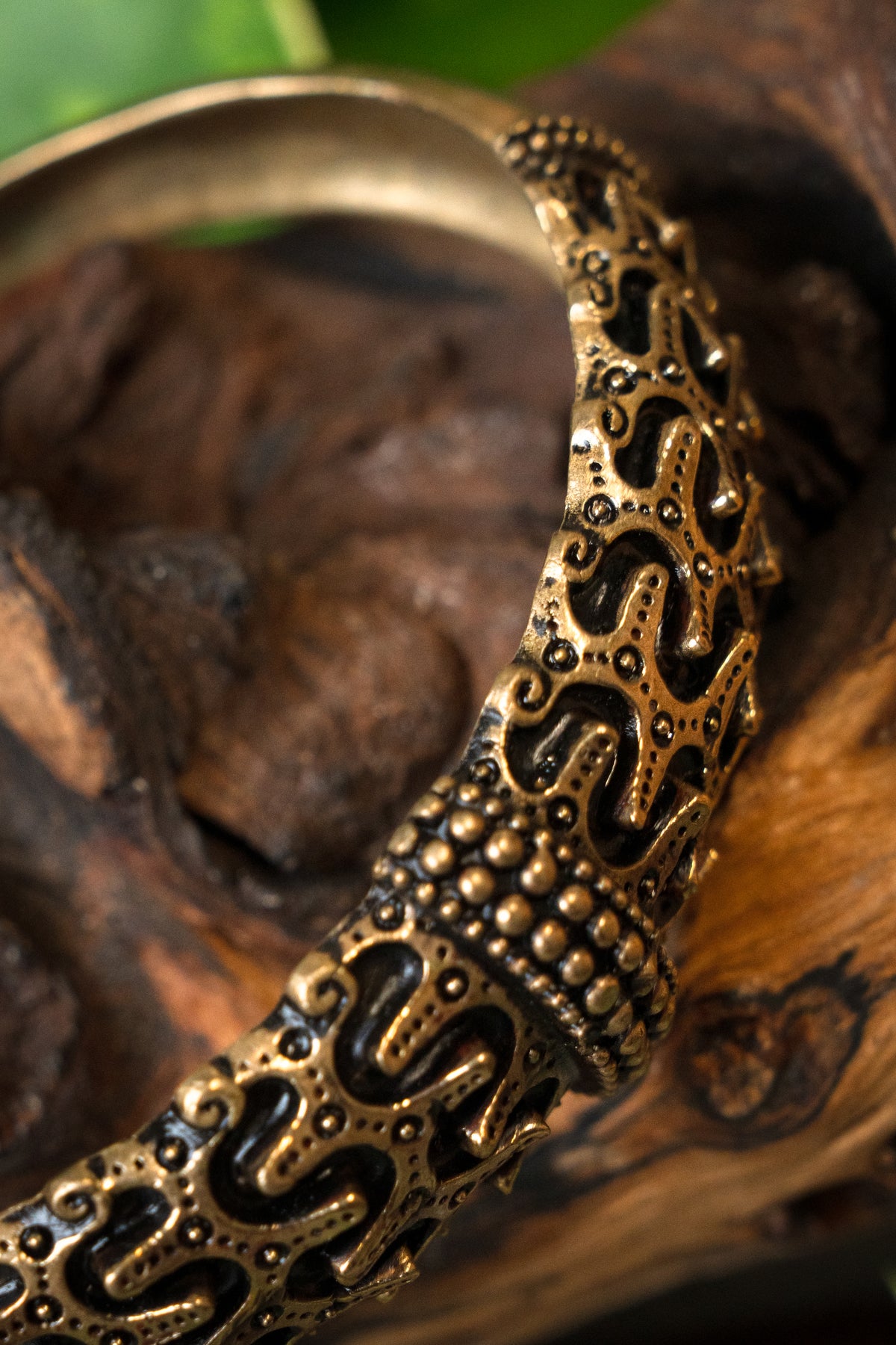 Viking bracelet Orupgård, bronze