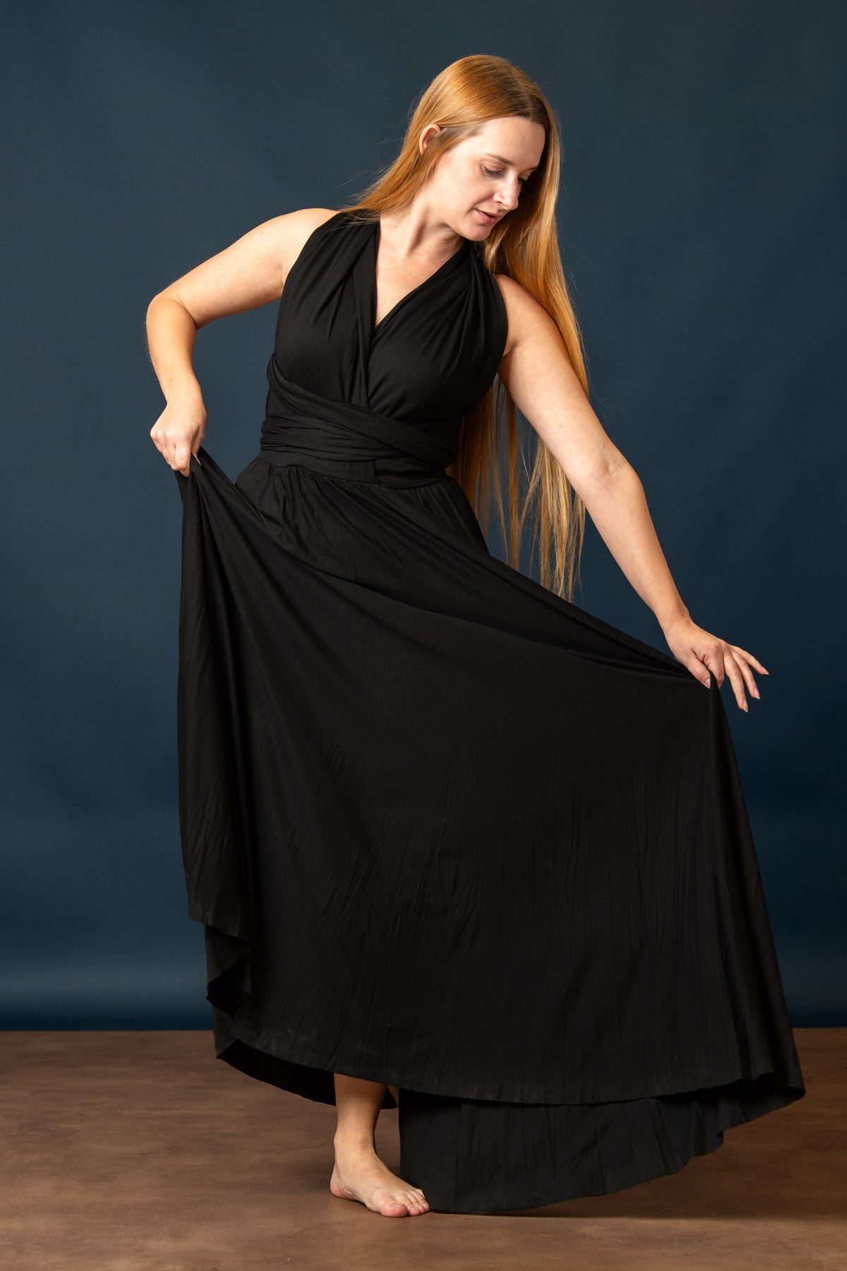 Goddess Dress Aphrodite, black