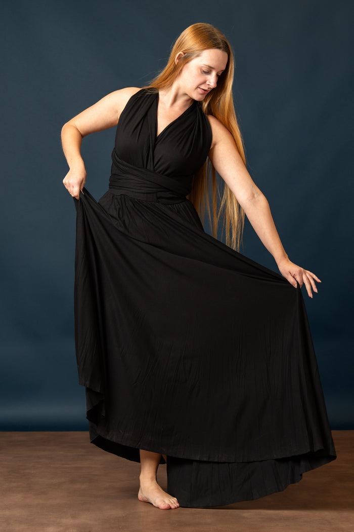 Goddess Dress Aphrodite, black