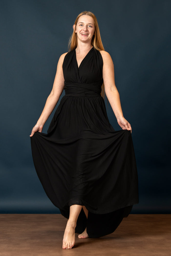 Goddess Dress Aphrodite, black