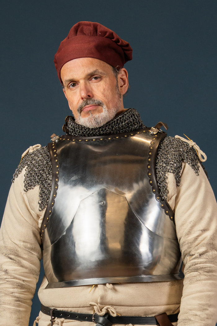 15th century breastplate, 1.6 mm