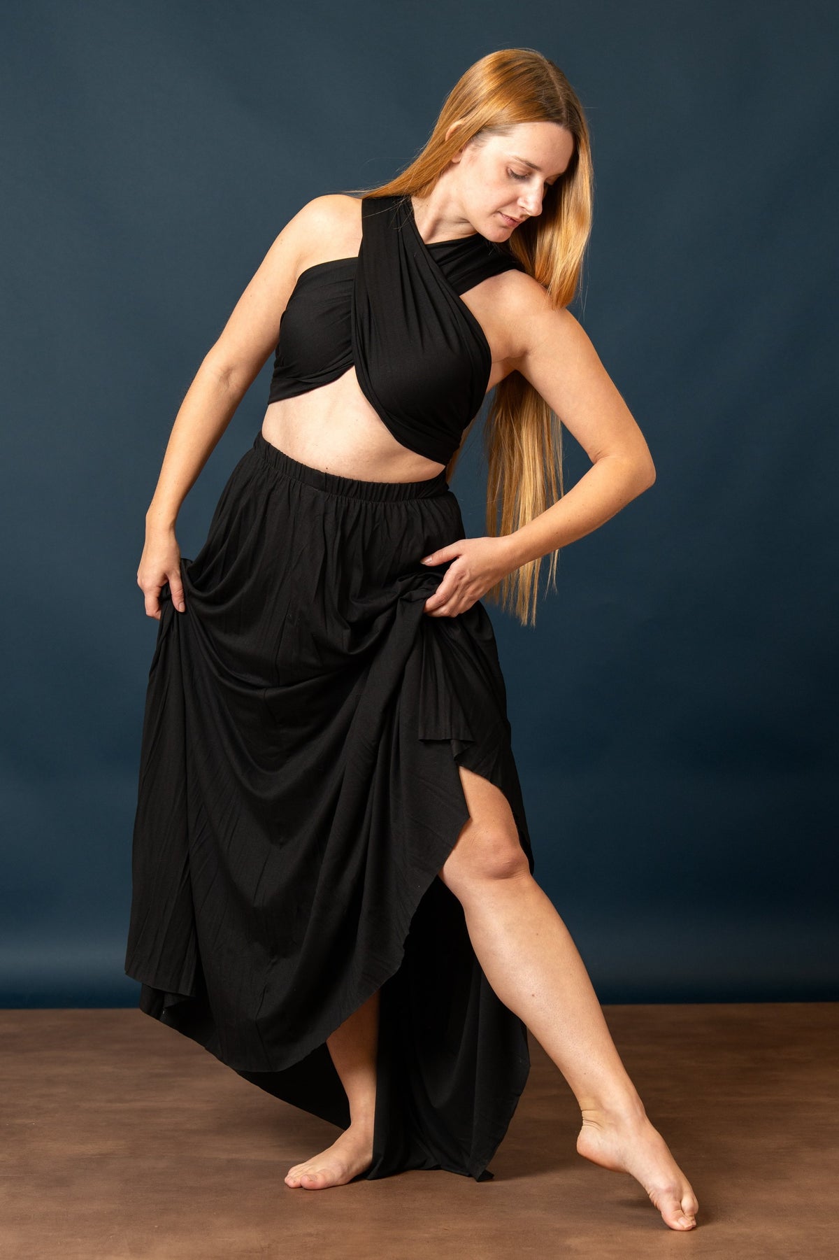Goddess Dress Aphrodite, black