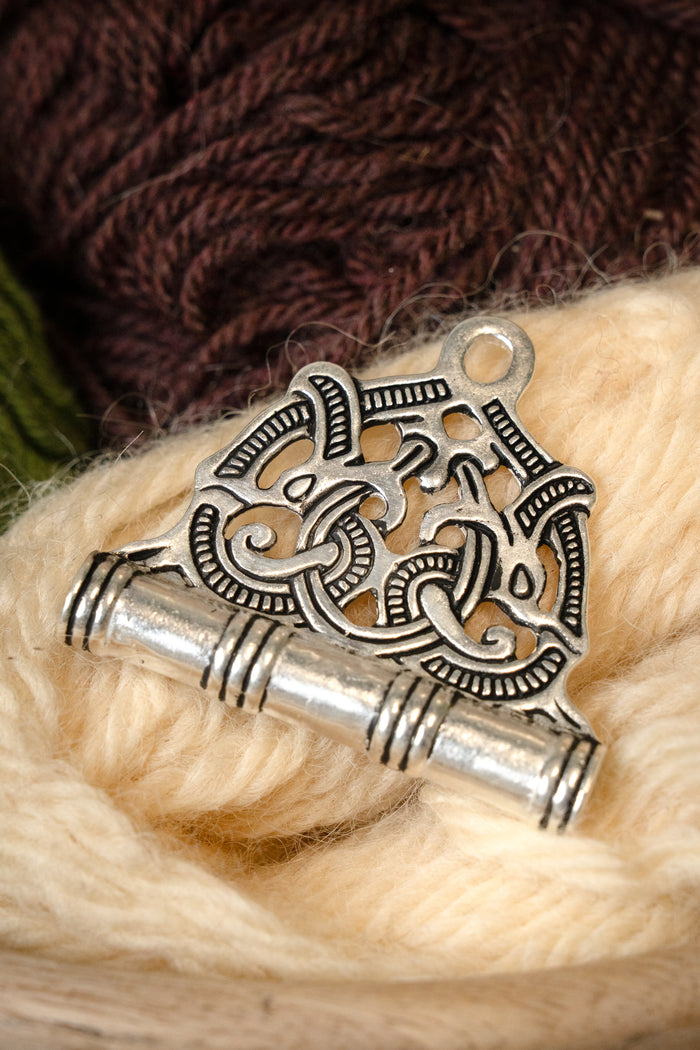 Viking needlecase Jellingen, silvered