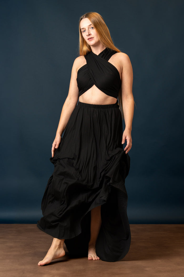 Goddess Dress Aphrodite, black