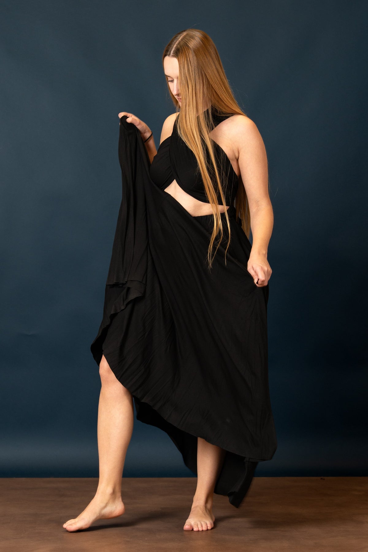 Goddess Dress Aphrodite, black