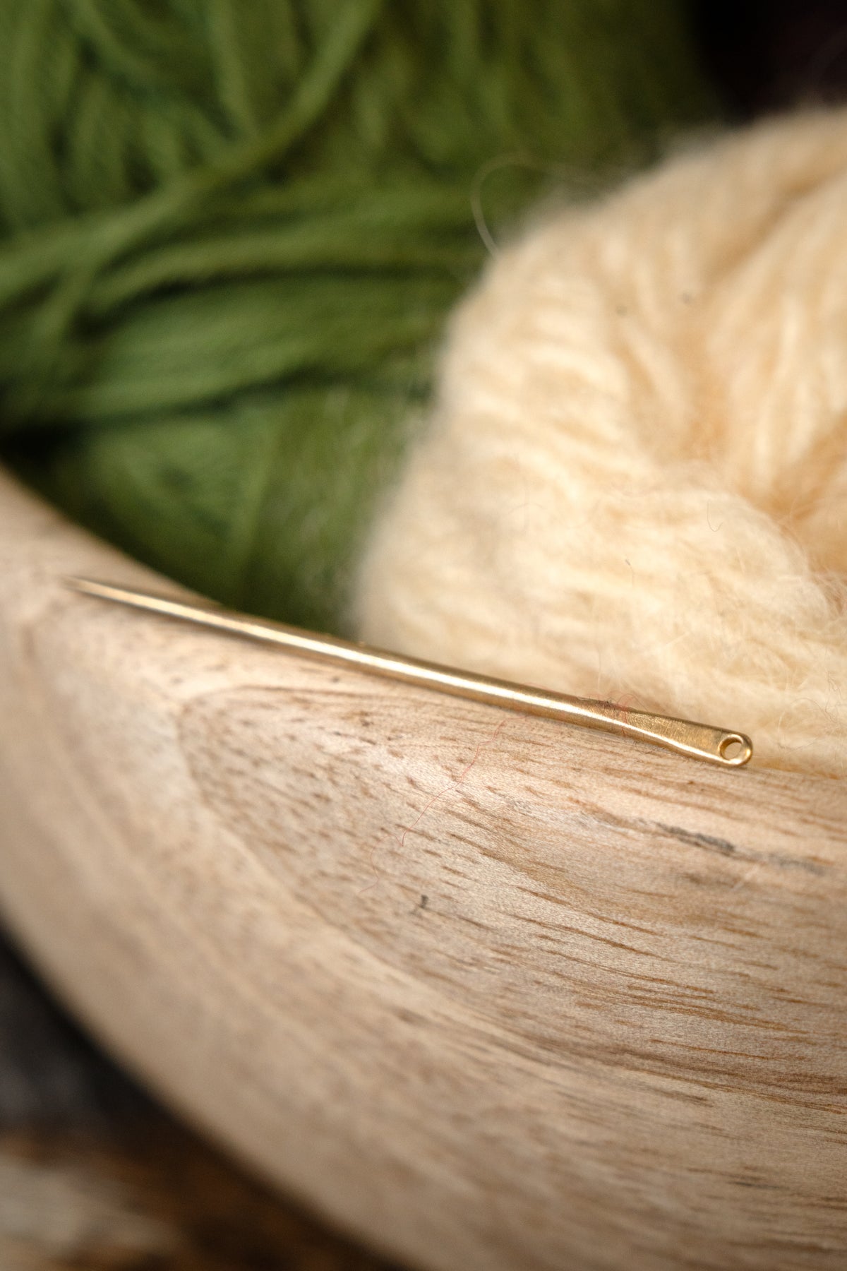 Brass needle 5 cm, price per piece