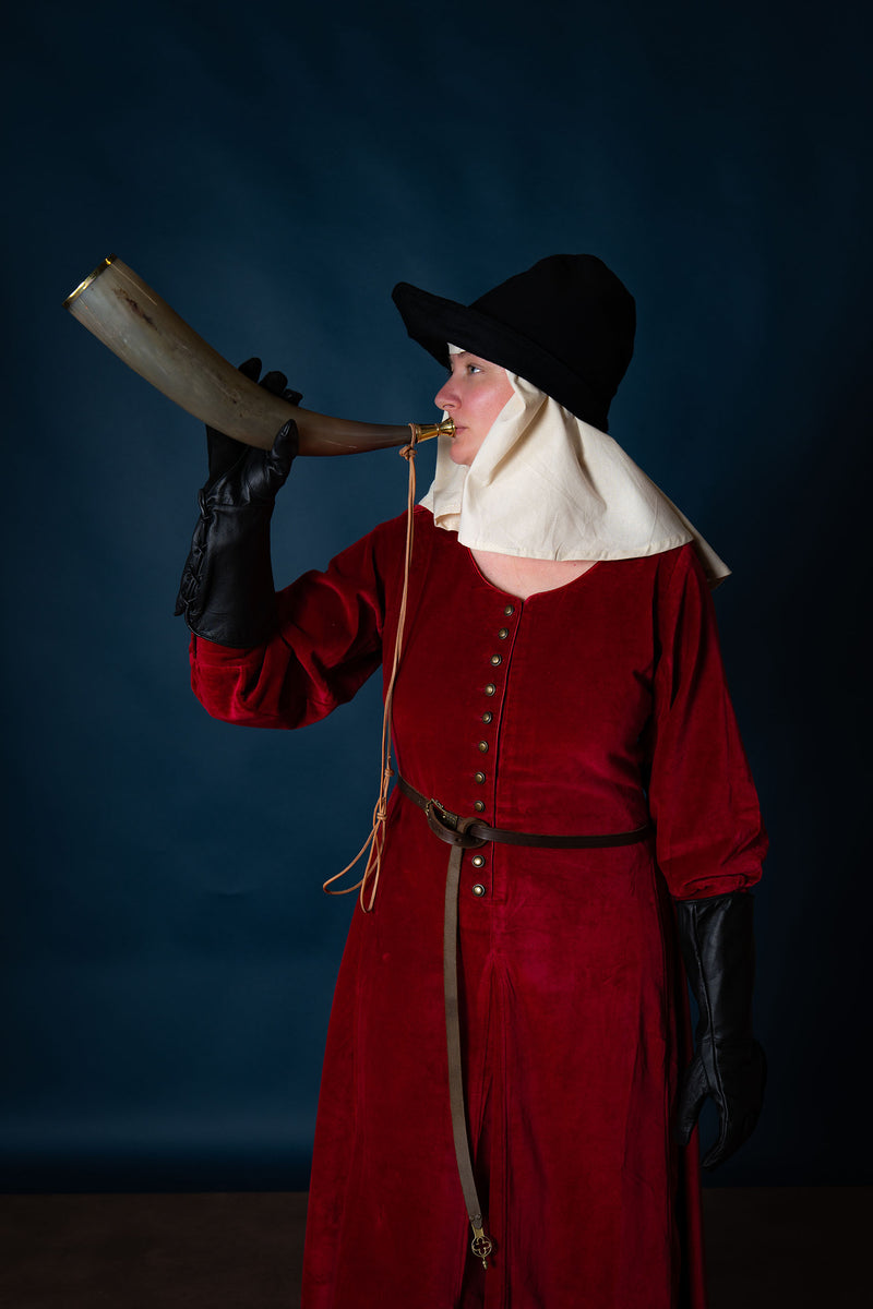 Bycocket-hat, sort, uldblanding