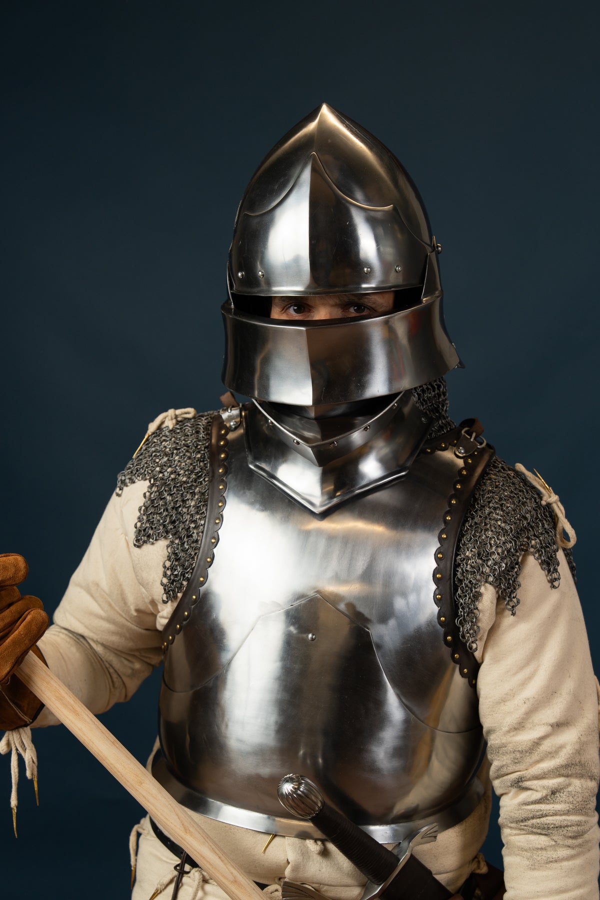 Coventry sallet, 2 mm (battle-ready)