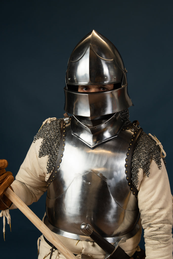 Coventry sallet, 2 mm (battle-ready)