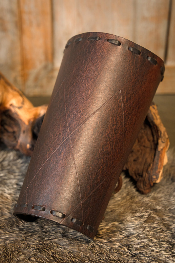Robin leather bracers, underarm guards