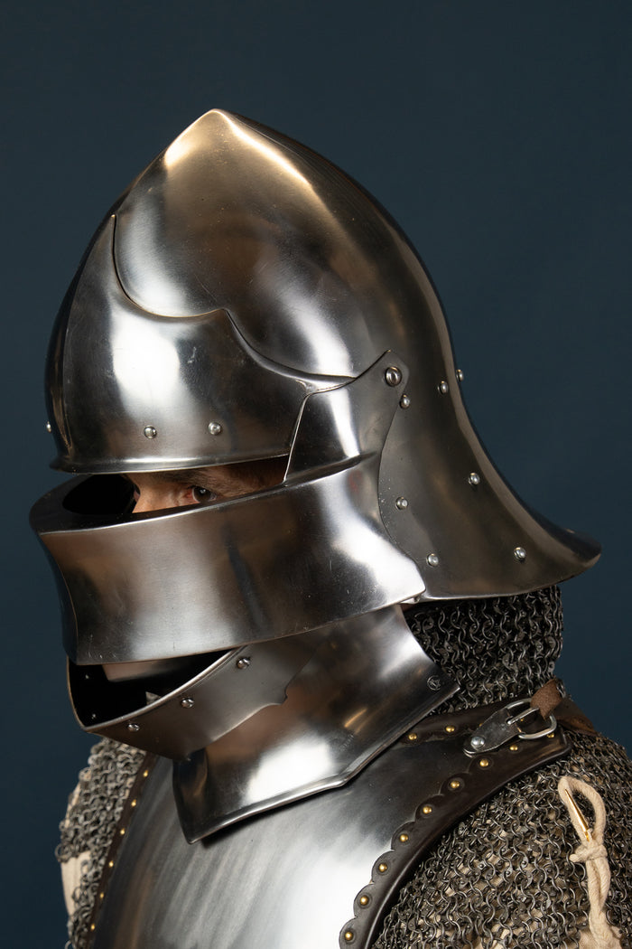 Coventry sallet, 2 mm (battle-ready)