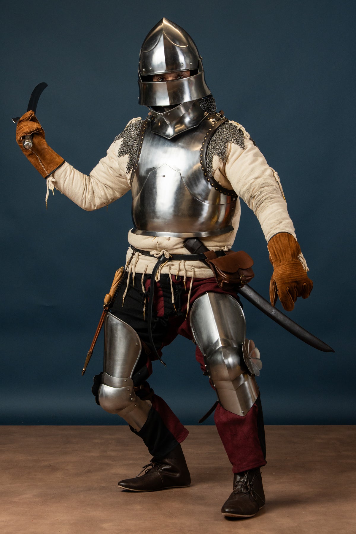 Coventry sallet, 2 mm (battle-ready)