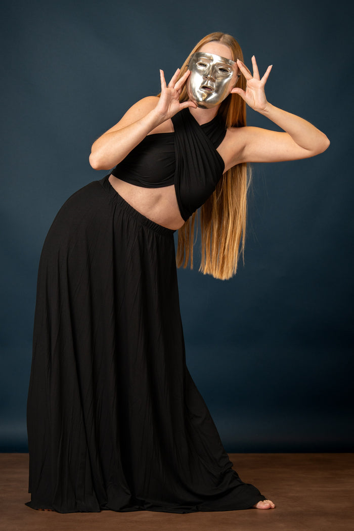 Goddess Dress Aphrodite, black
