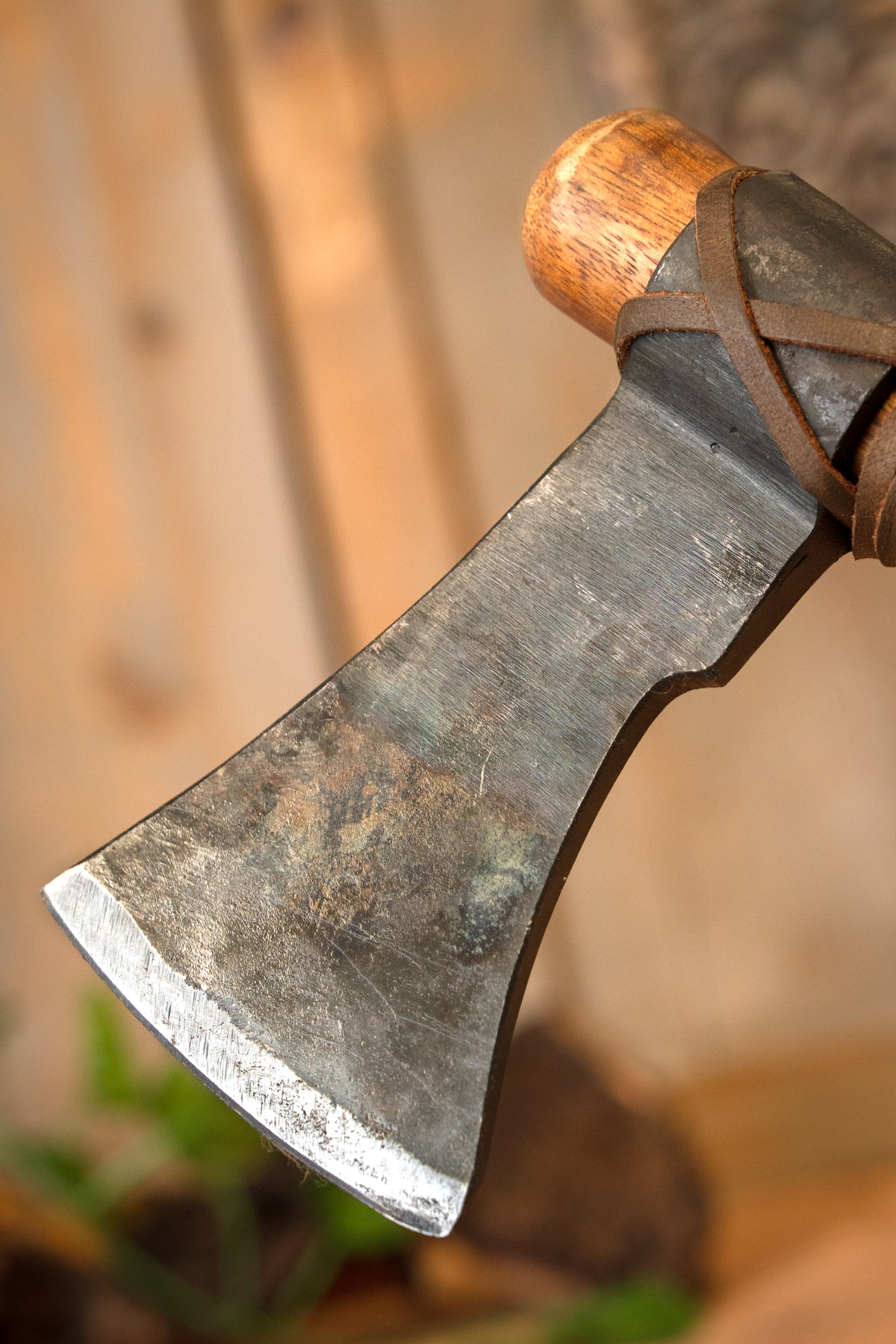 Viking axe Bjorn, type B, blunt (battle-ready)