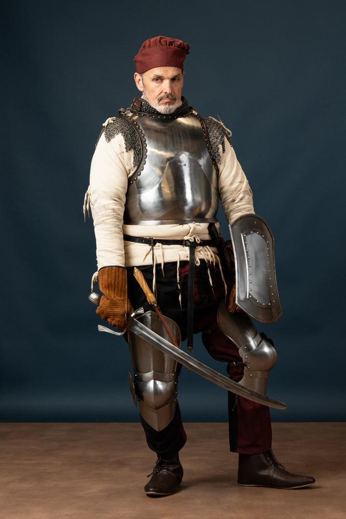 15th century breastplate, 1.6 mm