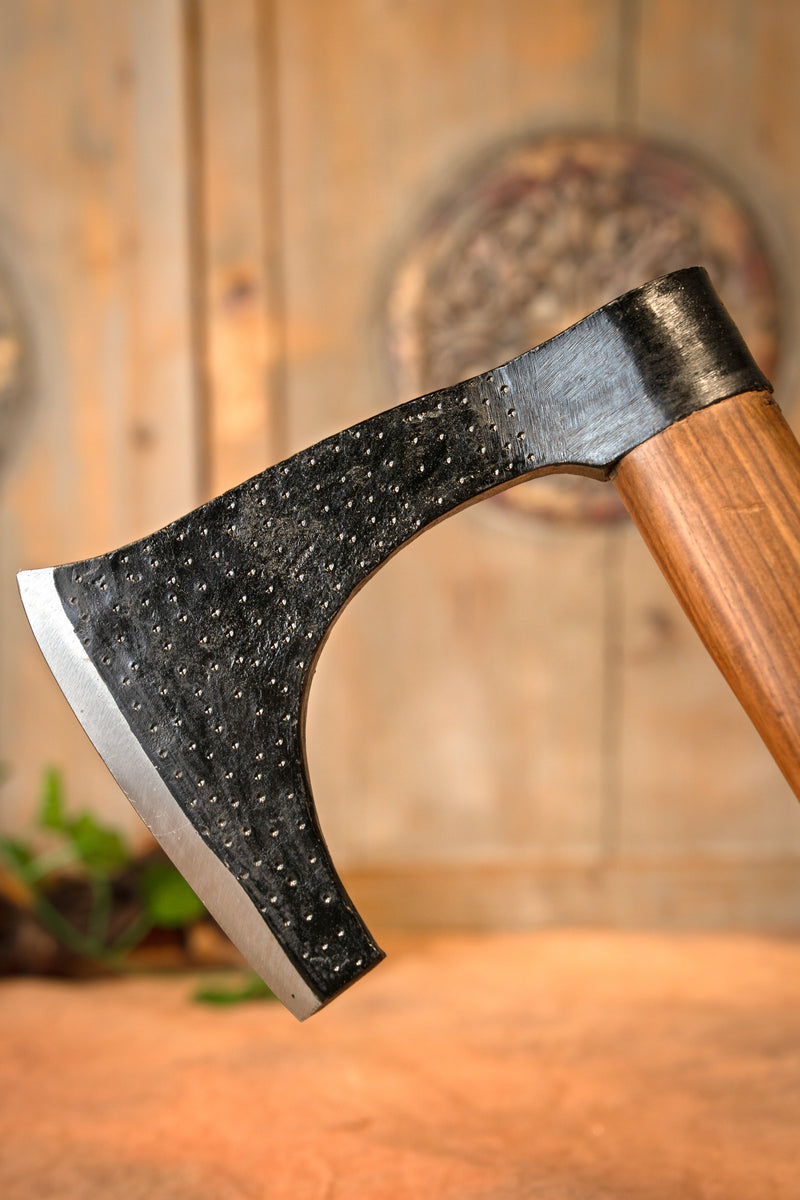 Skeggox vichinga Huscarl, tipo C, semi-affilata