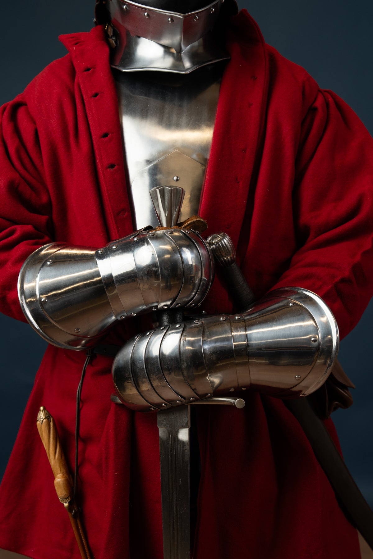 15th century mittens, 1.6 mm