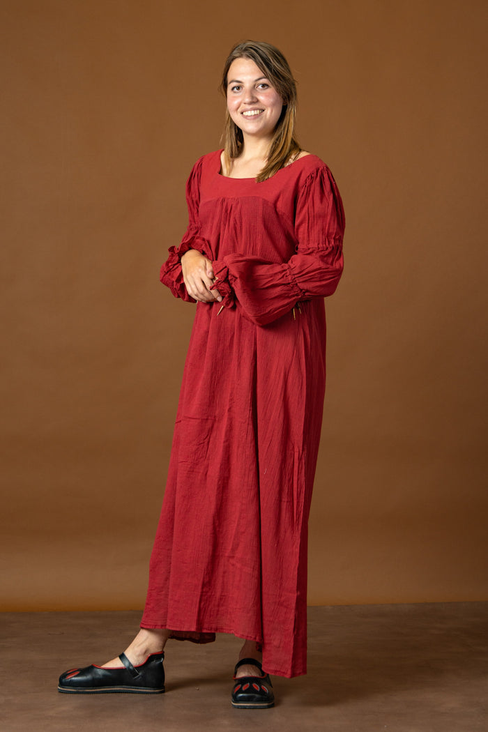 Renaissance dress Lucretia, red
