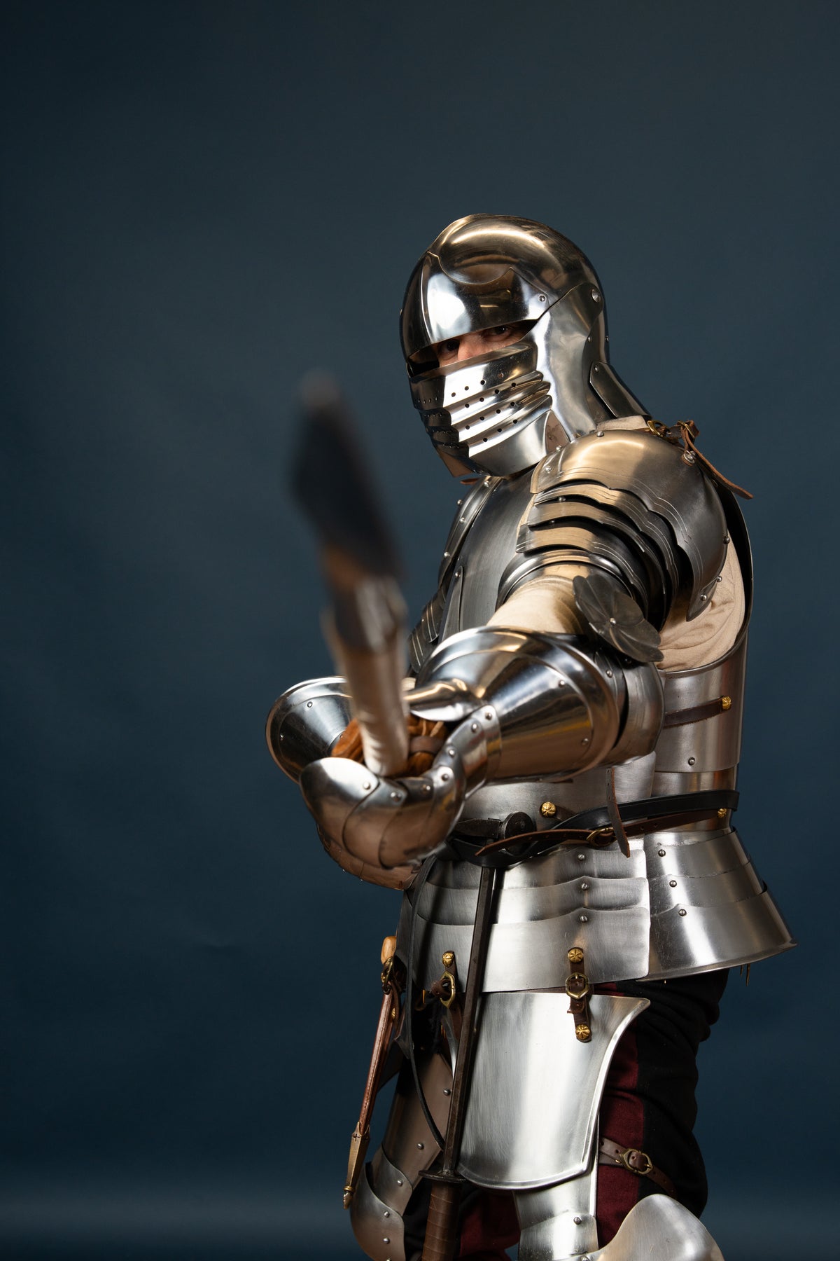 Bellows sallet Wallace collection, 2 mm (battle-ready)