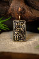 Amuleto amoroso del siglo VI, bronce