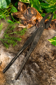 Hand-forged pliers, 39 cm