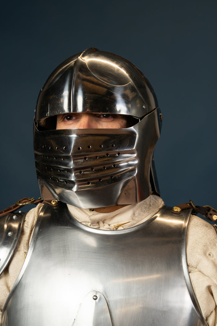 Bellows sallet Wallace collection, 2 mm (battle-ready)