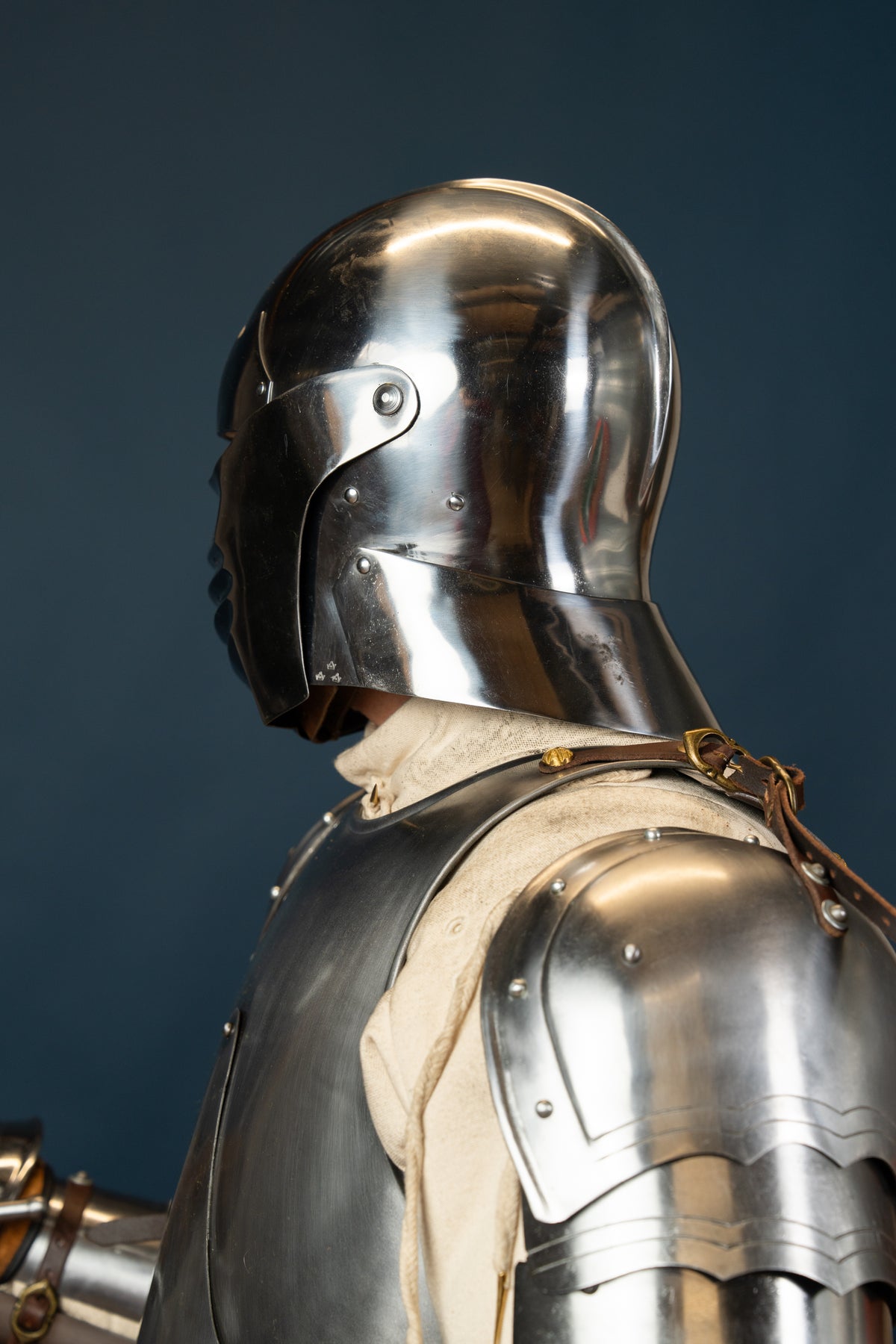 Bellows sallet Wallace collection, 2 mm (battle-ready)