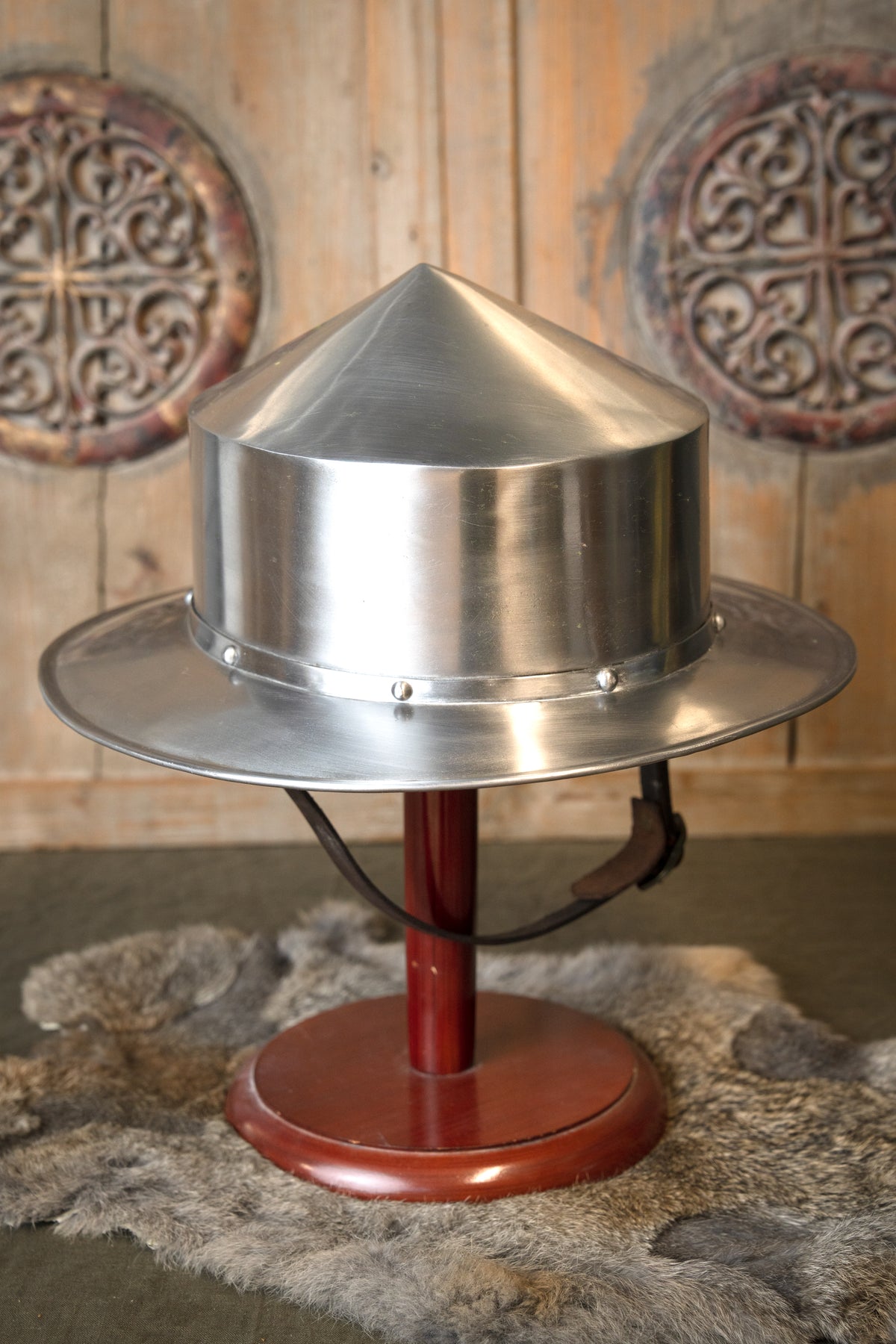 13th century kettle hat, 1.6 mm