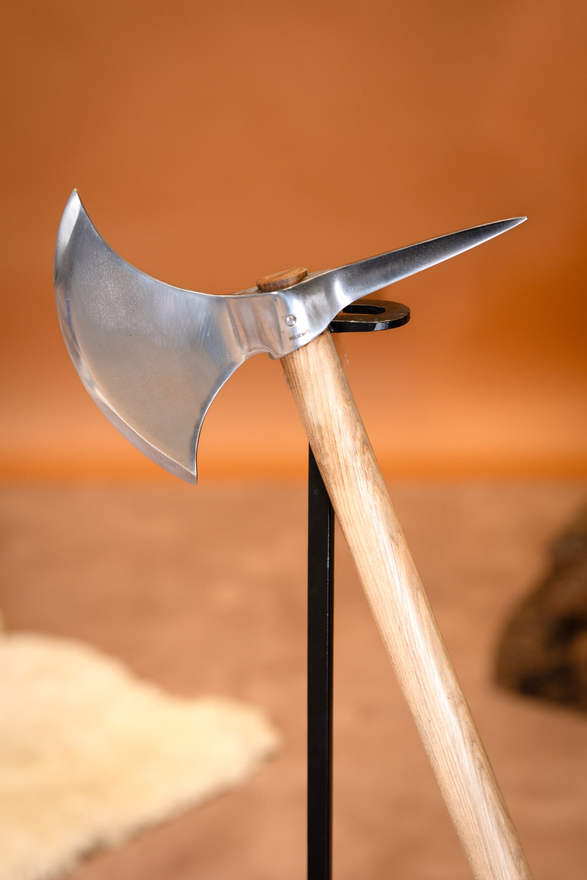 Battle axe Konrad, 16th century, semi-sharp